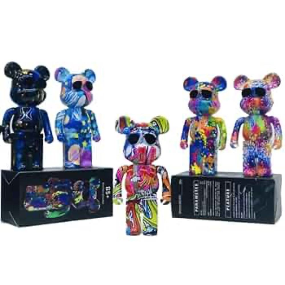 B5+ Bear Bluetooth Speaker – Fun Graffiti Design!